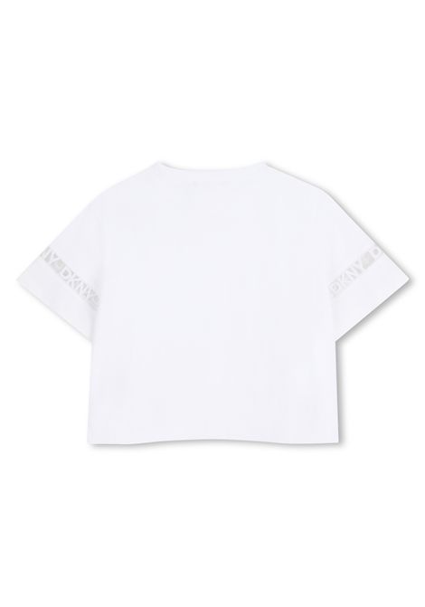 T-shirt con logo DKNY KIDS | D6262310P